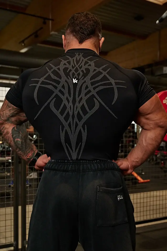 T-shirt ajusté pour homme, été américain, nouveau, pour le sport, la course à pied, l'entraînement, 