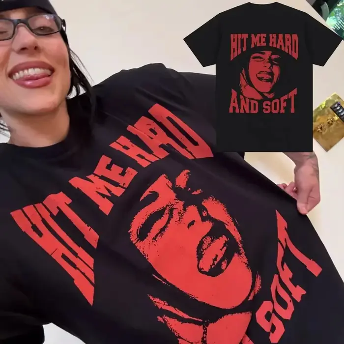 T-shirts à manches courtes en pur coton pour femmes et hommes de Billie Eilish, collection d'été de 