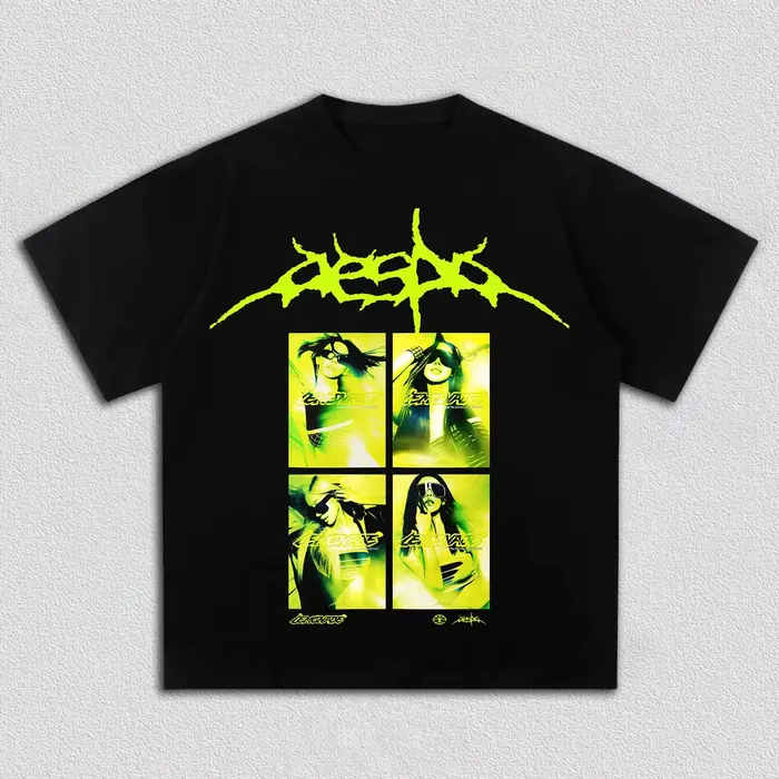 T-shirt K-Pop Album Ad Astra Aespa Graphic 2026 Merch 100% Coton Unisexe Homme Femme Y2K Populaire T