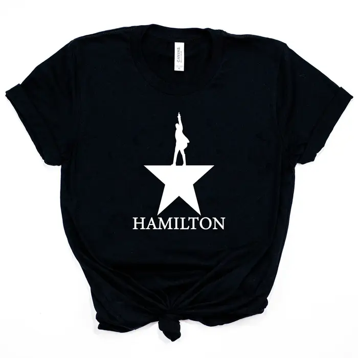 Golden tenter Hamilton T-Shirt, Broadway Musical Hamilton Shirt Rise Up Tee Cadeau pour GérHipster Y