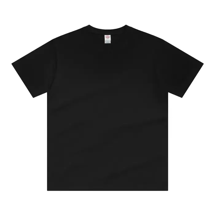T-shirt surdimensionné à manches courtes pour hommes et femmes, 250g, 100% coton, Logo imprimé, brod
