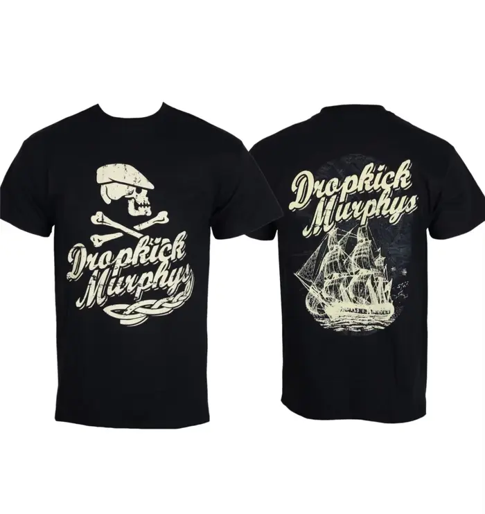 T-shirt imprimé Dropkick Murphys Scally Skull Ship