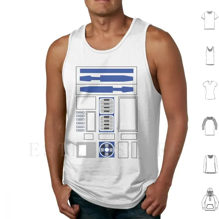 Débardeurs et gilets Robot Body Robot Nerd R2d2