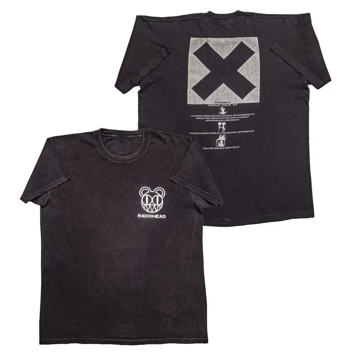 T-shirt décontracté de luxe de la marque Radiohead OK Computer Album 1994 pour hommes et femmes