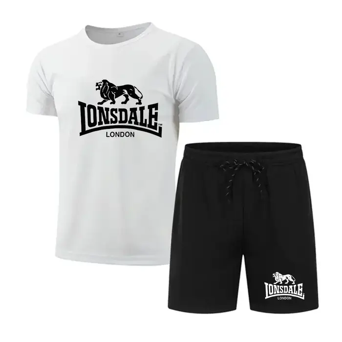 Ensemble T-shirt et short d'été pour hommes