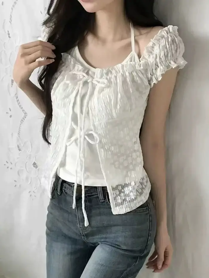 T-shirt doux et chic pour femme