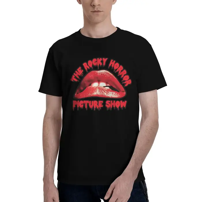 ROCKY HORROR PICTURE SHOW T-shirt drôle 100% coton The Rocky Horror Picture Show Tops Tees pour homm