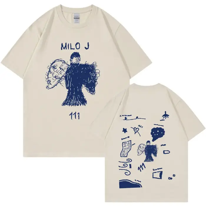 Rappeur Milo J 111 Album Merch T-shirt hommes femmes vêtements Harajuku Hip Hop