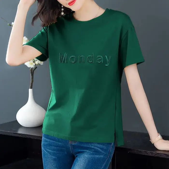 T-shirt à manches courtes pour femmes
