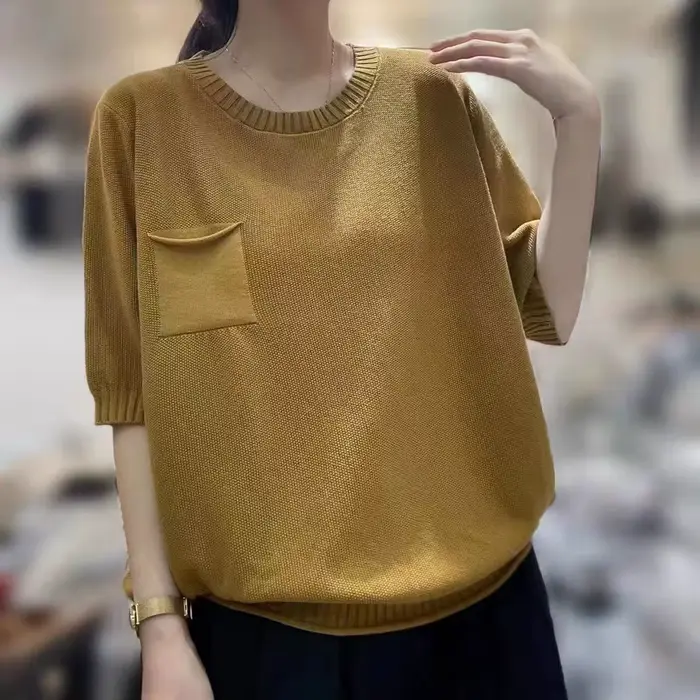 T-shirt à manches courtes pour femme