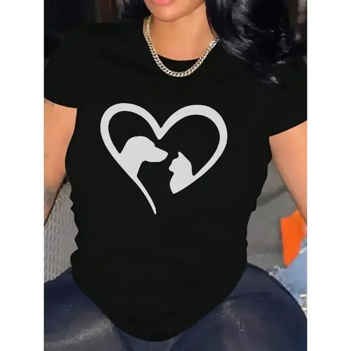 T-shirt à la mode pour femmes