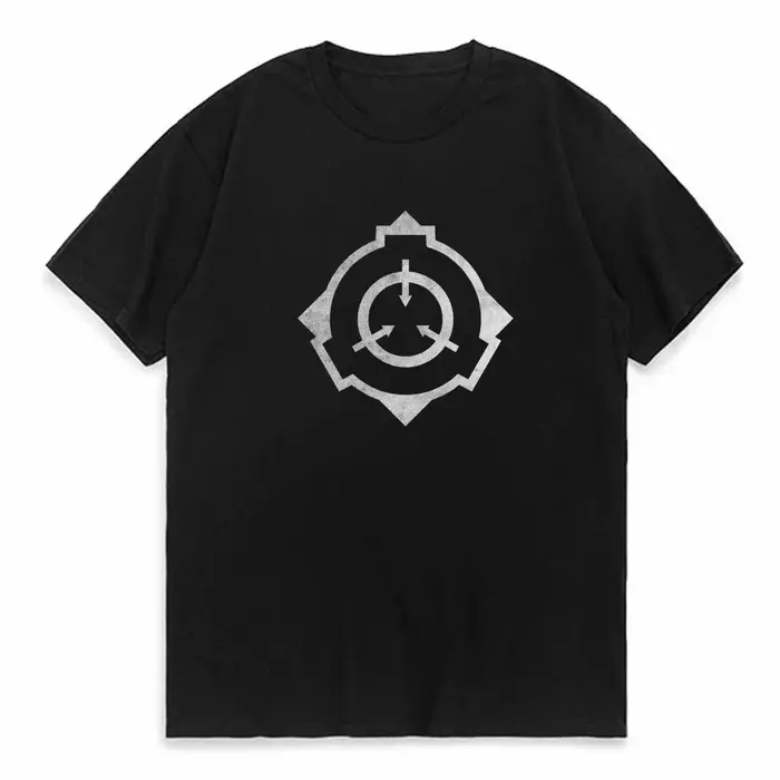 T-shirt de la Fondation SCP, SCP Foundation Containment breach secure contain protect 173, hauts unisexes