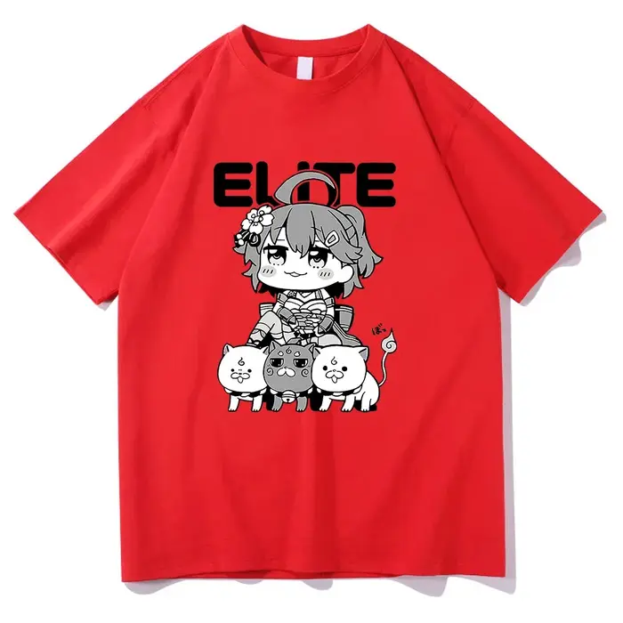 T-shirt unisexe en coton Anime Cartoon