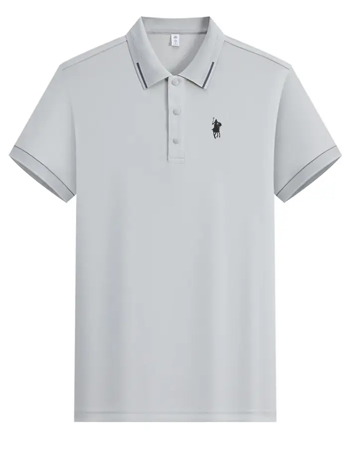 Polo brodé Paul pour homme