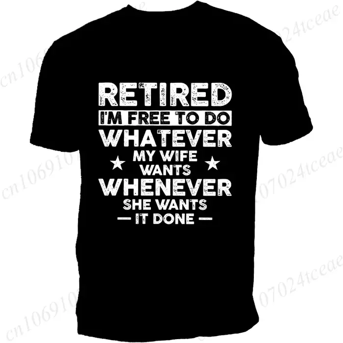 T-shirt de retraite drôle pour hommes