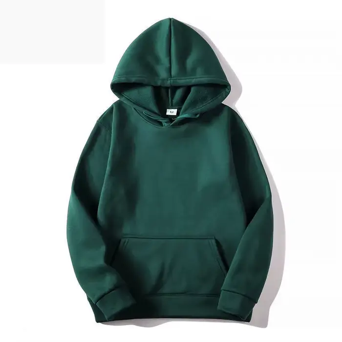 2025 sweat à capuche unisexe sweat-shirt de couleur unie pour hommes et femmes à manches longues pull de poche enfichable