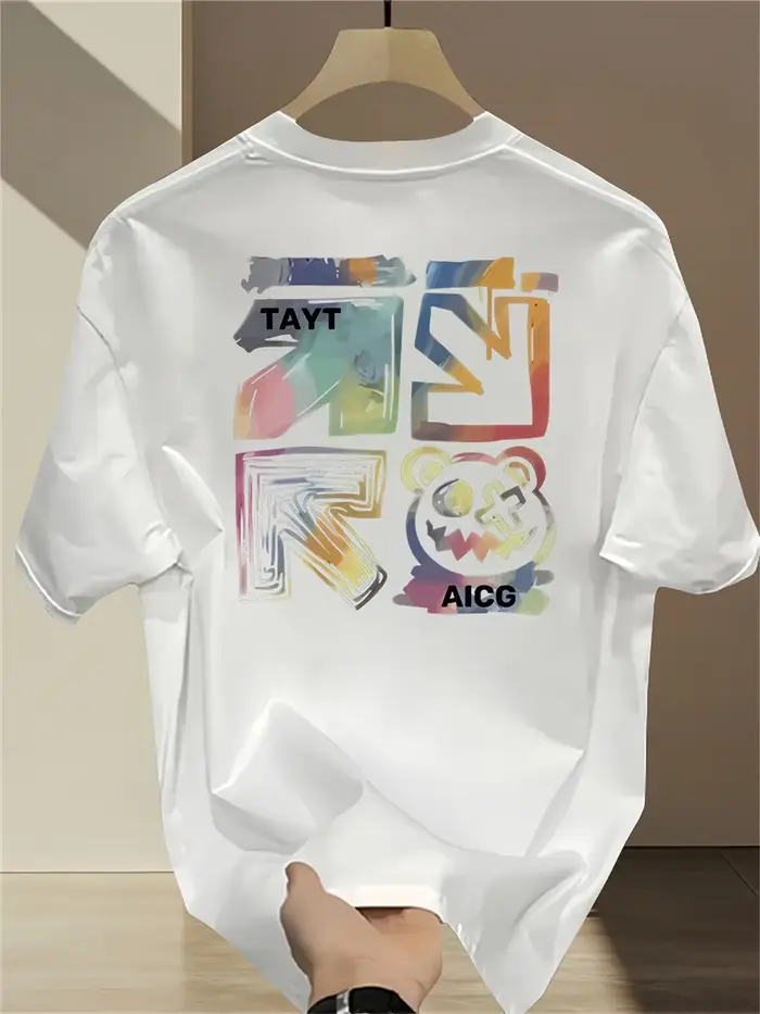 T-shirt pour homme 100% coton