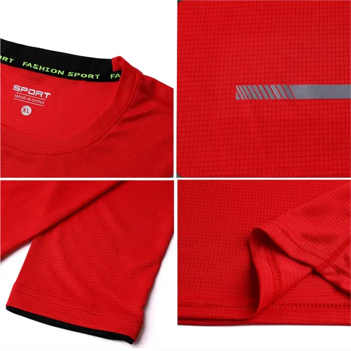 T-shirt de sport à manches longues à séchage rapide