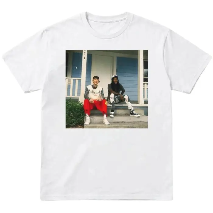 MGK x Wiz Khalifa Blog Era Boyz Album 2026 Merch Nouveau T-shirt 100% Coton Unisexe Homme Femme