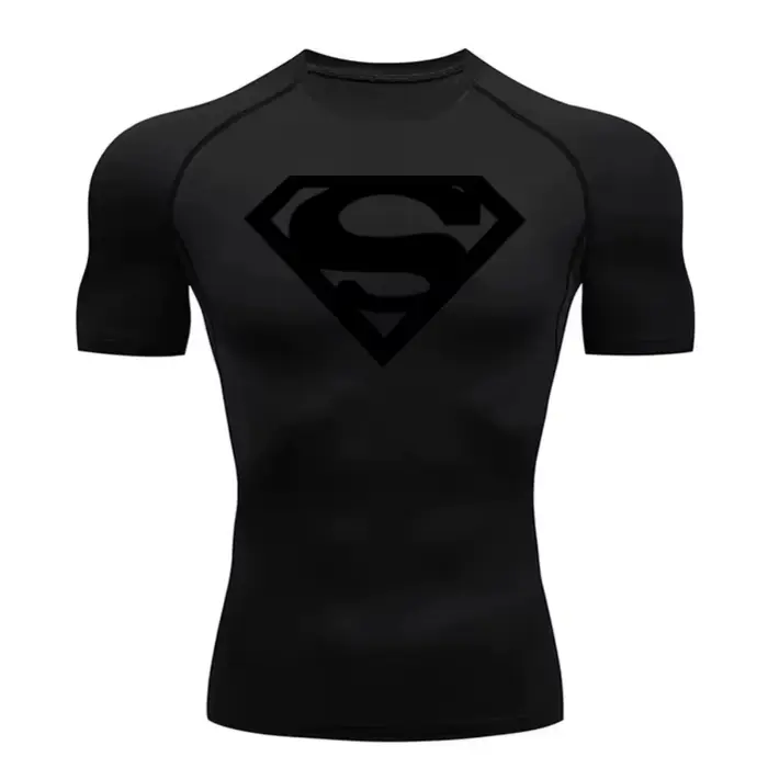 T-shirt de compression sportif pour homme