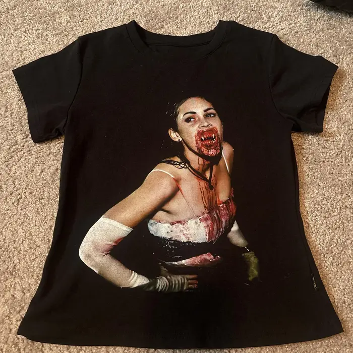 T-shir t-shirt pour femmes vêtements d'été femmes 2024 t-shirts graphiques Y2k hauts gothique femmes