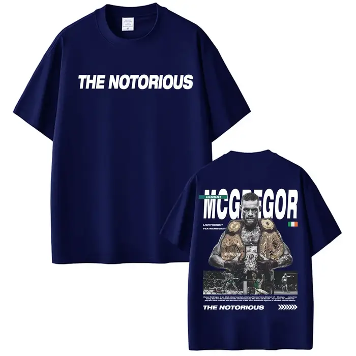 T-shirt The Notorious Conor McGregor Merch pour hommes