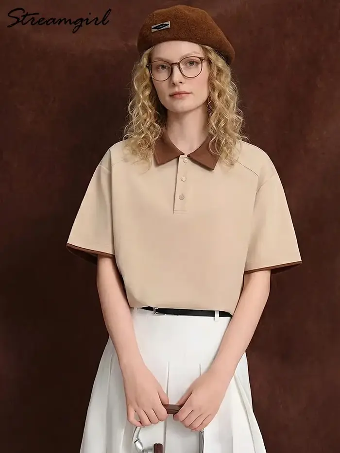 Streamgirl – T-shirts polo d'été pour femmes