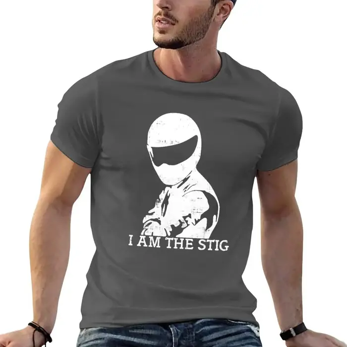 T-shirt I Am The STIG, t-shirts avec imprimés