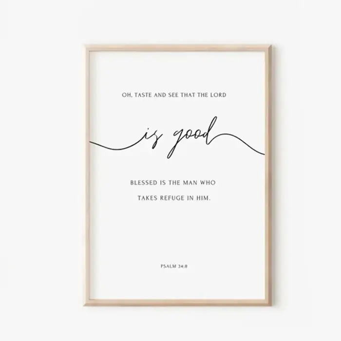 Verset de la Bible le seigneur votre dieu est bon
