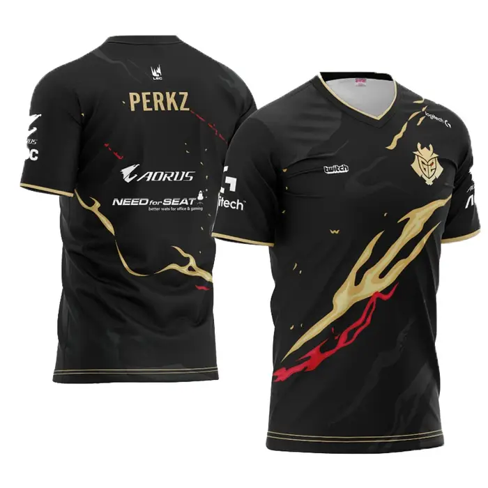 Nouvel été G2 Esports T-shirt jeu LOL CSGO essentiels