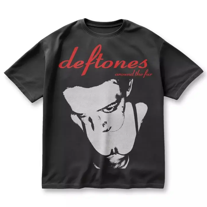 Deftones autour de la fourrure hommes femmes imprimé T-Shirt unisexe coton été rue Harajuku rue mode rétro hauts vêtements