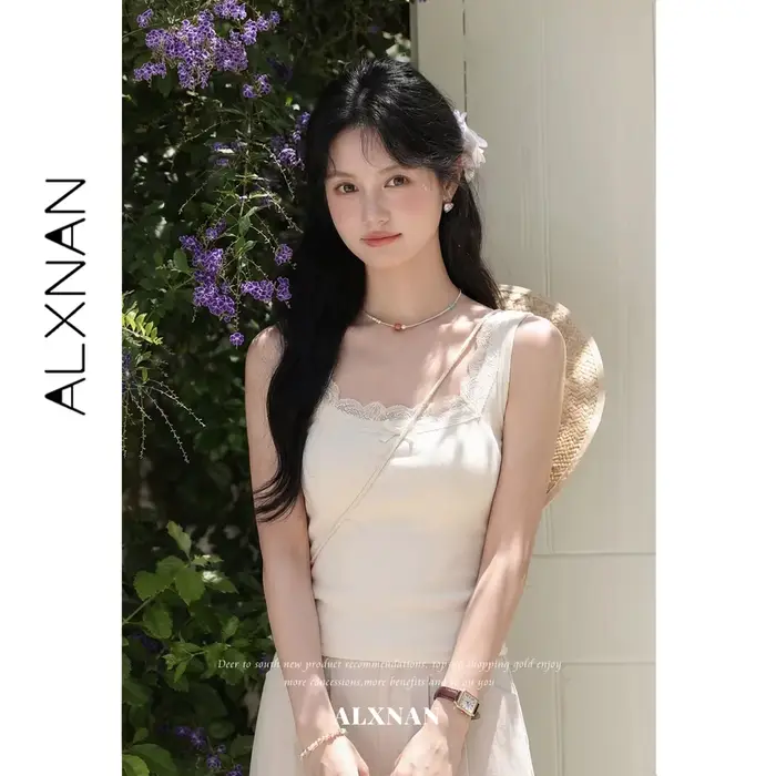 ALXNAN – débardeur en dentelle pour femmes