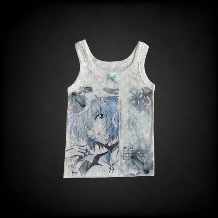 Débardeurs et hauts imprimés pour femme, Crop Top, Vêtements style Grunge, Corset, Streetwear, Baby 