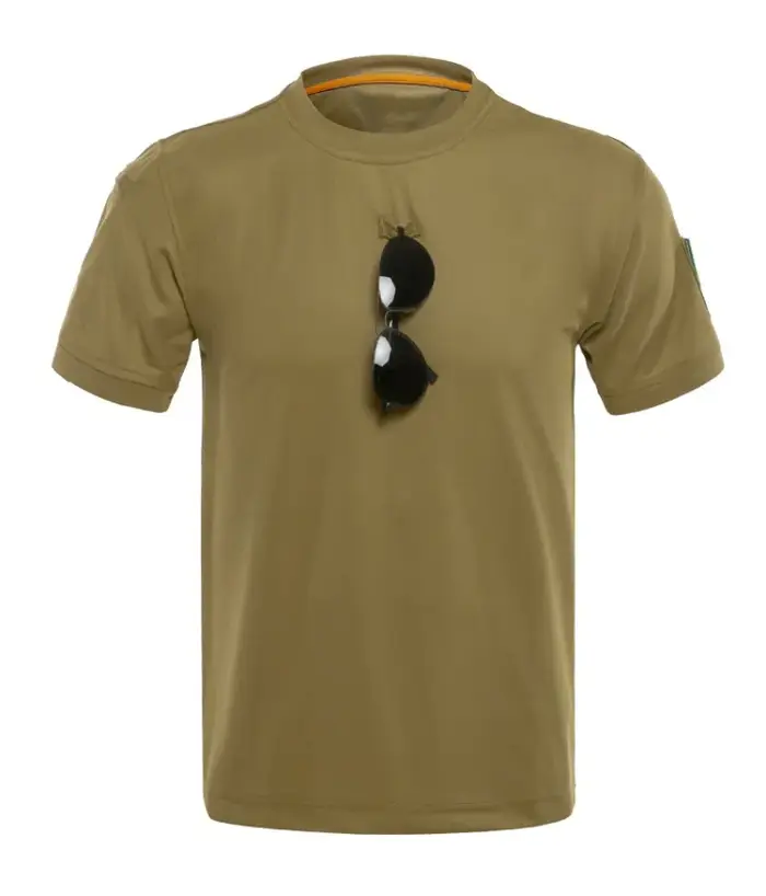 T-shirt tactique à séchage rapide pour hommes