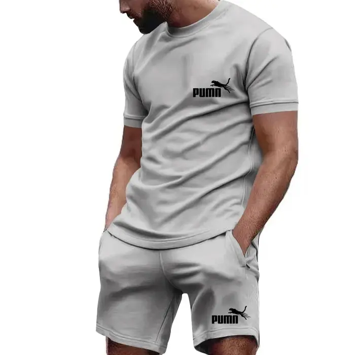 Nouvel ensemble T-shirt et short pour homme été 2026