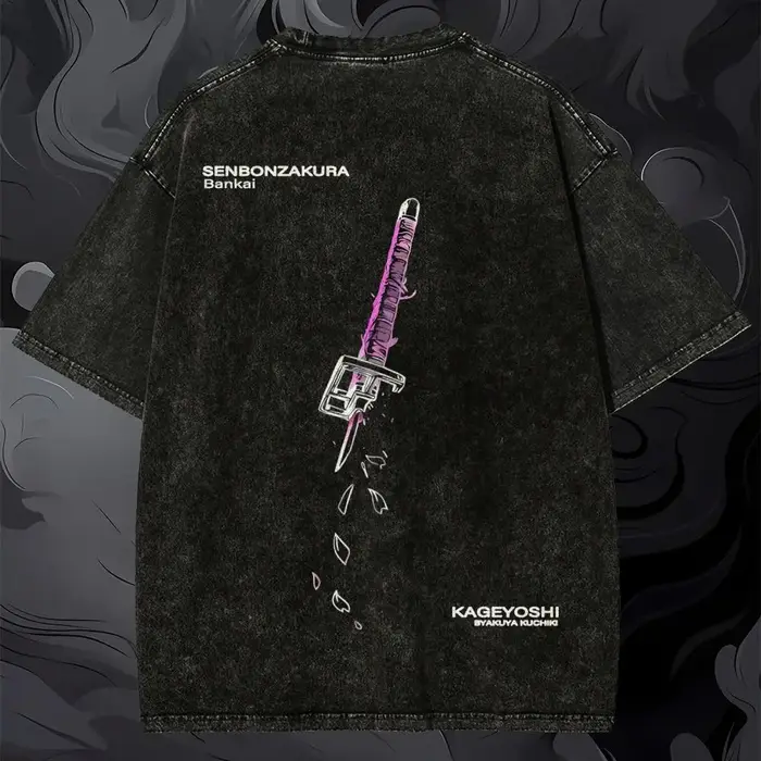 T-shirt à manches courtes BLEACH Senbonzakura Bankai