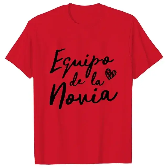 T-shirt Team Bride pour filles espagnoles
