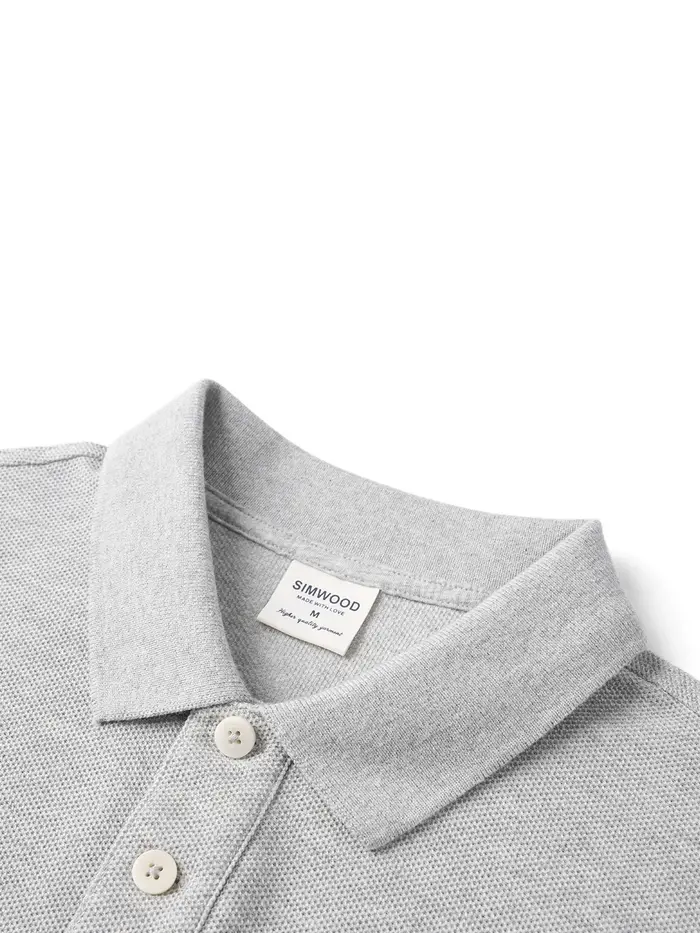 SIMWOOD 2026 Nouveaux Polos Oversize d'Été pour Hommes – Respirants