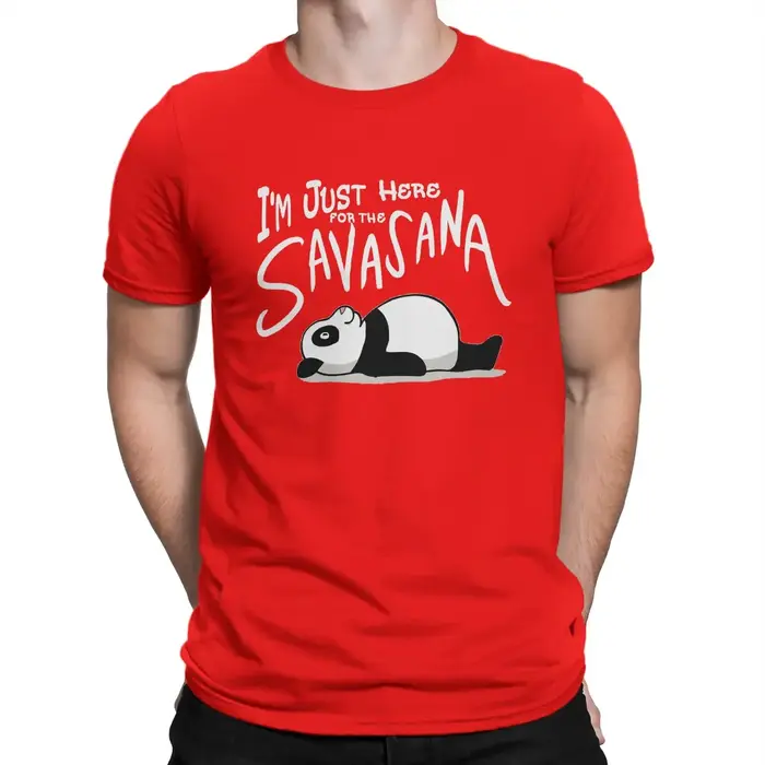 T-shirt à manches courtes en pur coton pour homme, humoristique et paresseux, col rond, vêtement d'é