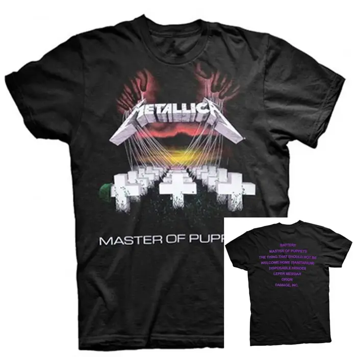 T-shirt Metallica Kill 'Em All Tour Band