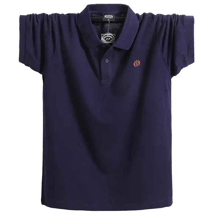Nouveau revers polo shirt d'été Extra large