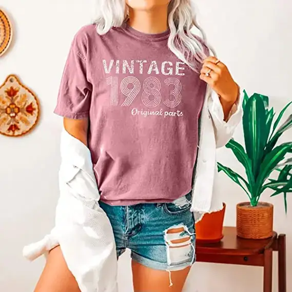 T-Shirt Vintage pour Femme