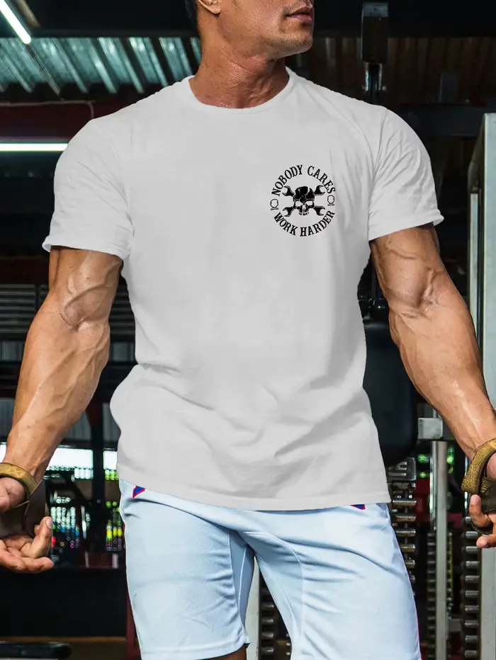 T-shirt décontracté sportif pour homme