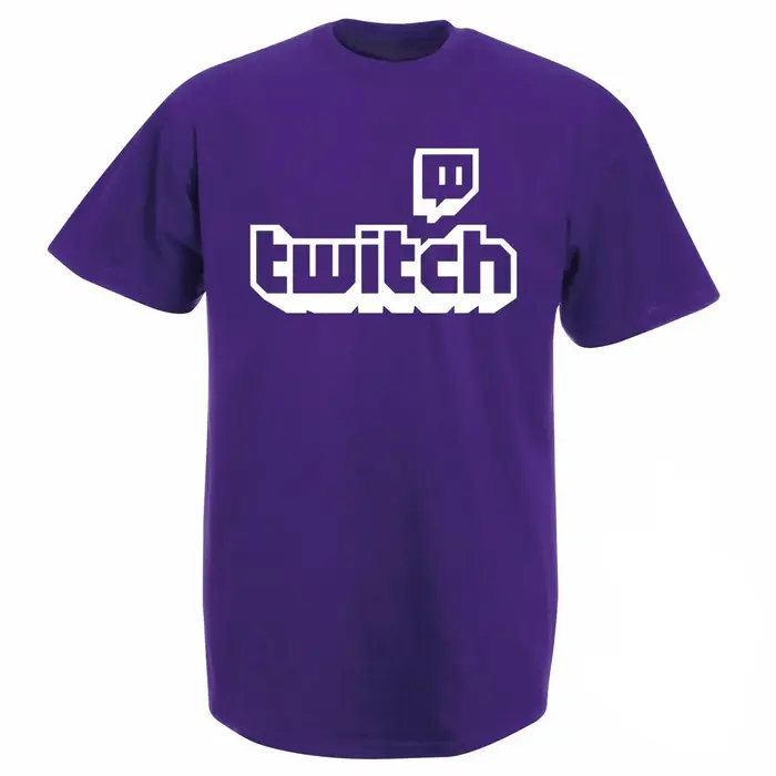T-shirt de jeu personnalisé Twitch Tv pour hommes
