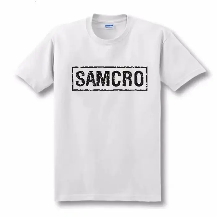 T-shirt imprimé SAMCRO pour hommes et femmes