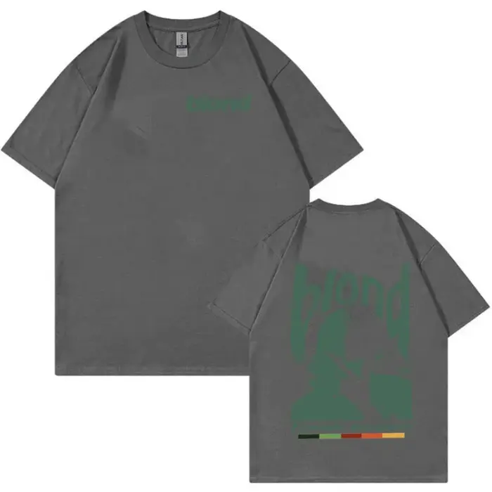 Rappeur Frank rétro graphique T-shirt hommes femmes Hip Hop océan Album vêtements T-Shirts Y2k unisexe blond mode
