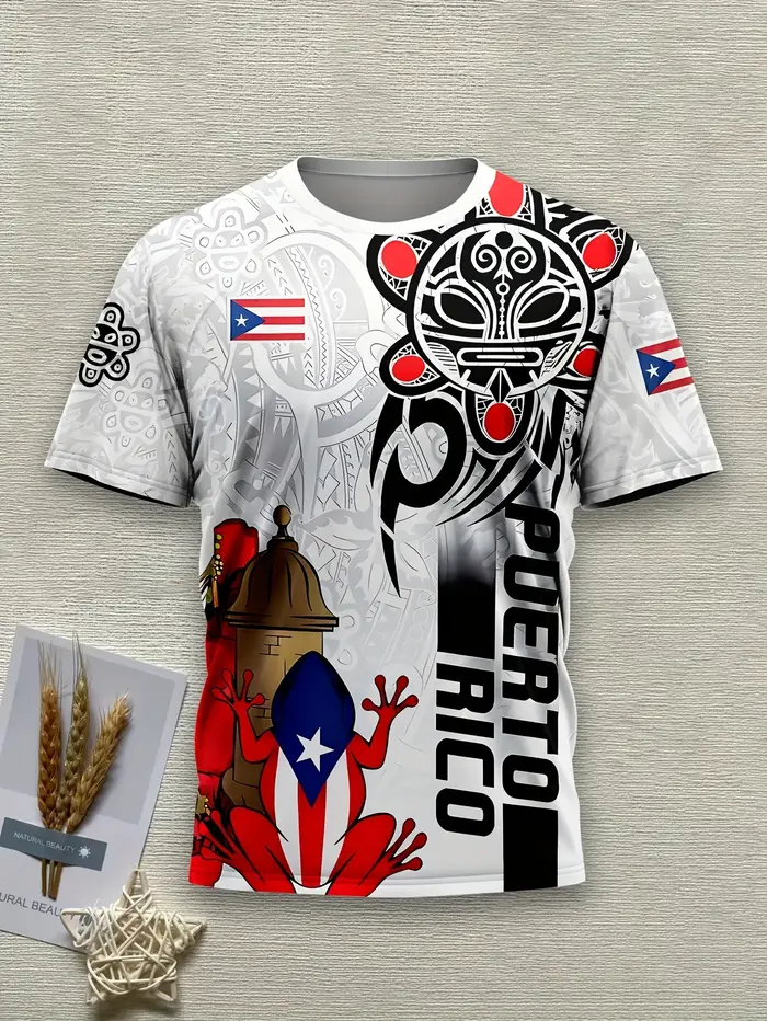 T-shirt décontracté à col rond et manches courtes pour homme