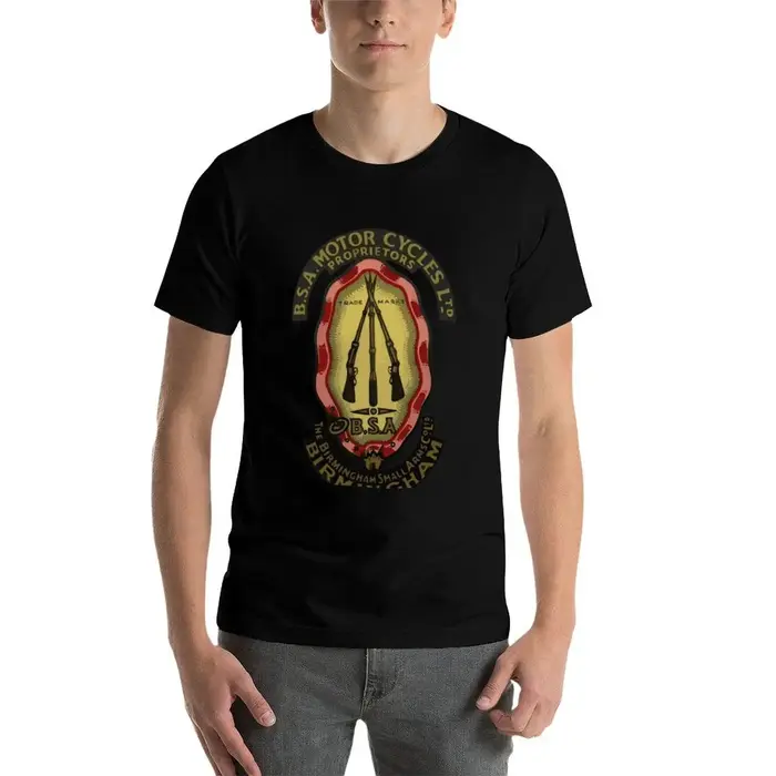 BSA motos Logo 4 T-Shirt anime t-shirts surdimensionné