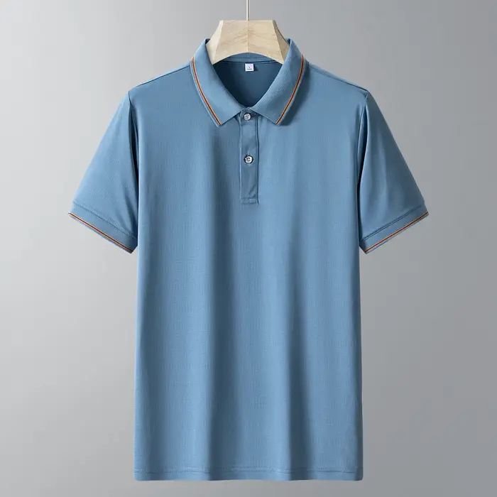 Polo d'été OUSSYU pour homme à séchage rapide