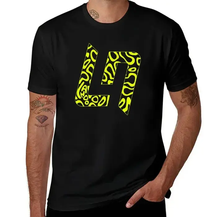 Lando Norris pilote de course T-shirt de luxe designer vêtements amusants